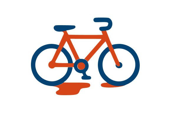 Bicycle Cartoon Style Embroidery Review