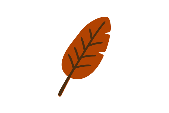 Feather Brown Sketch Clip Art for Branding and Marketing