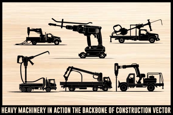 Heavy Machinery Action Construction Vect Review