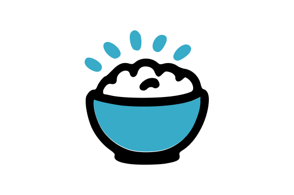 Protein Bowl Healthy Food Clip Art for Branding and Marketing